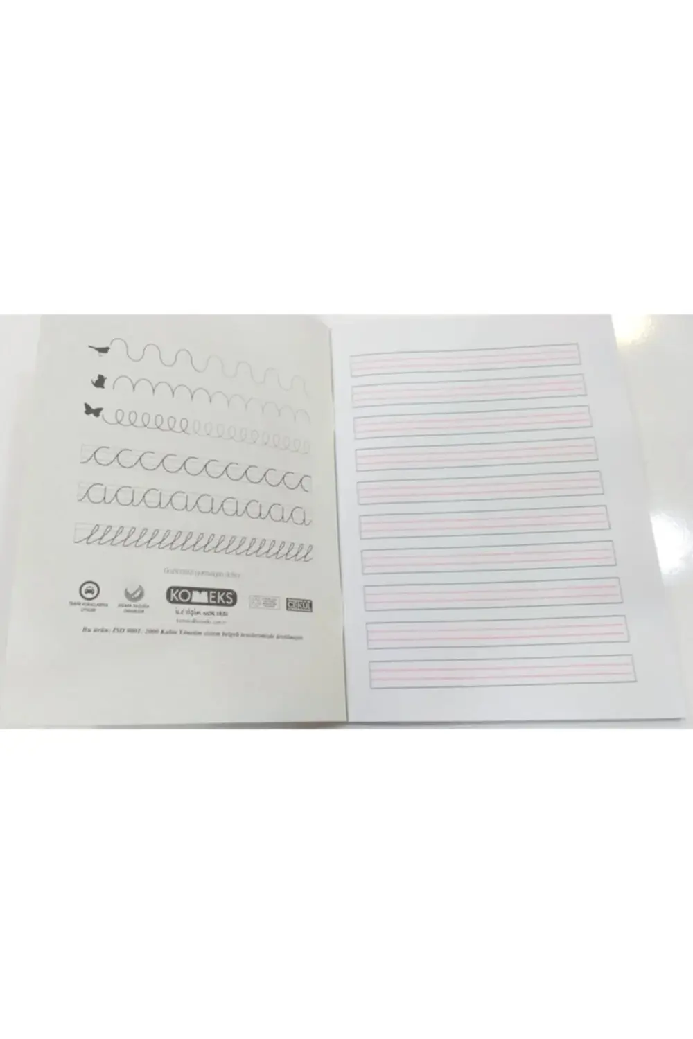 A5 Karton Kapak 40 Yp Güzel Yazı Defteri, 3 Adet T.d