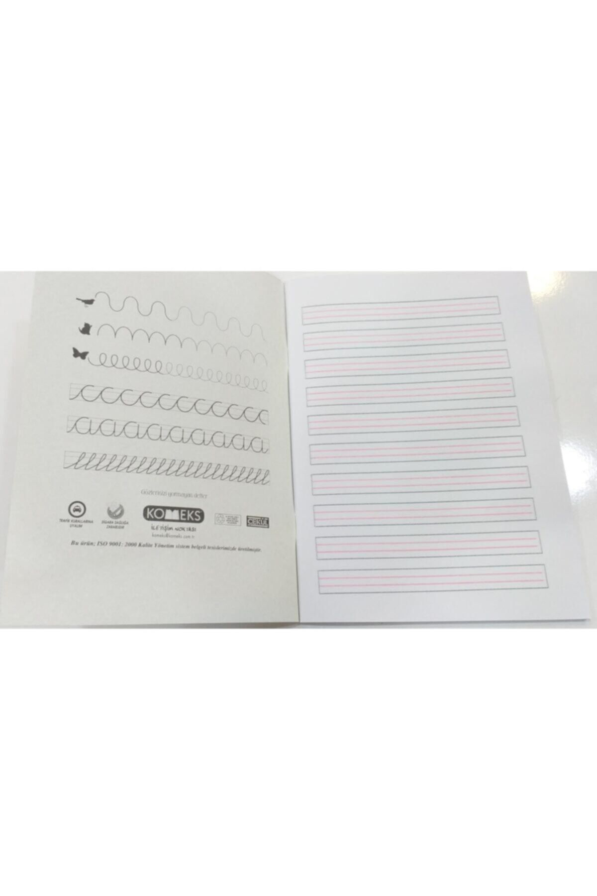 Komeks A5 Karton Kapak 40 Yp Güzel Yazı Defteri, 3 Adet T.D