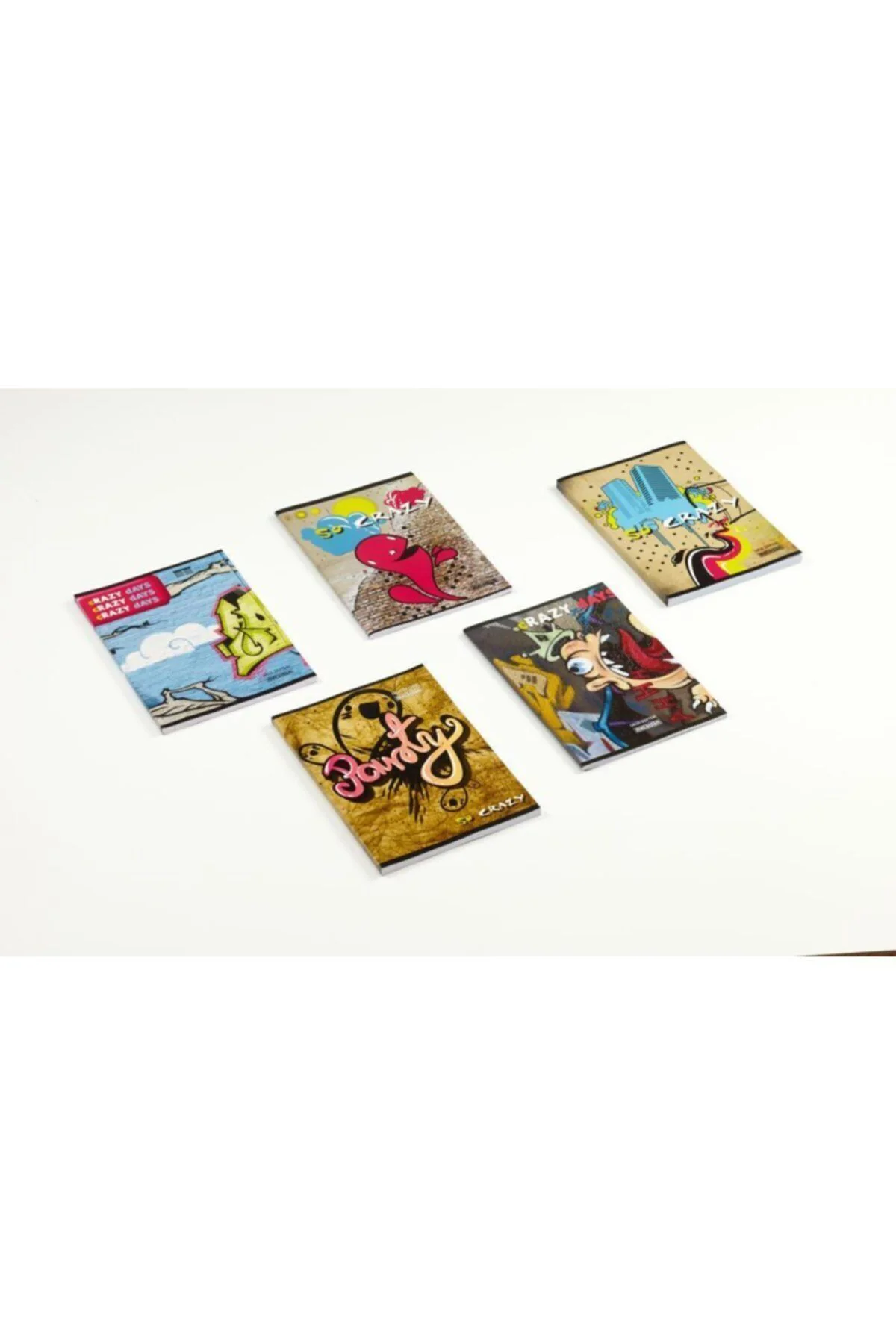 A5 Kaye Defter (dikişli) Karton Kapak Kareli 100 Yaprak Asorti Te