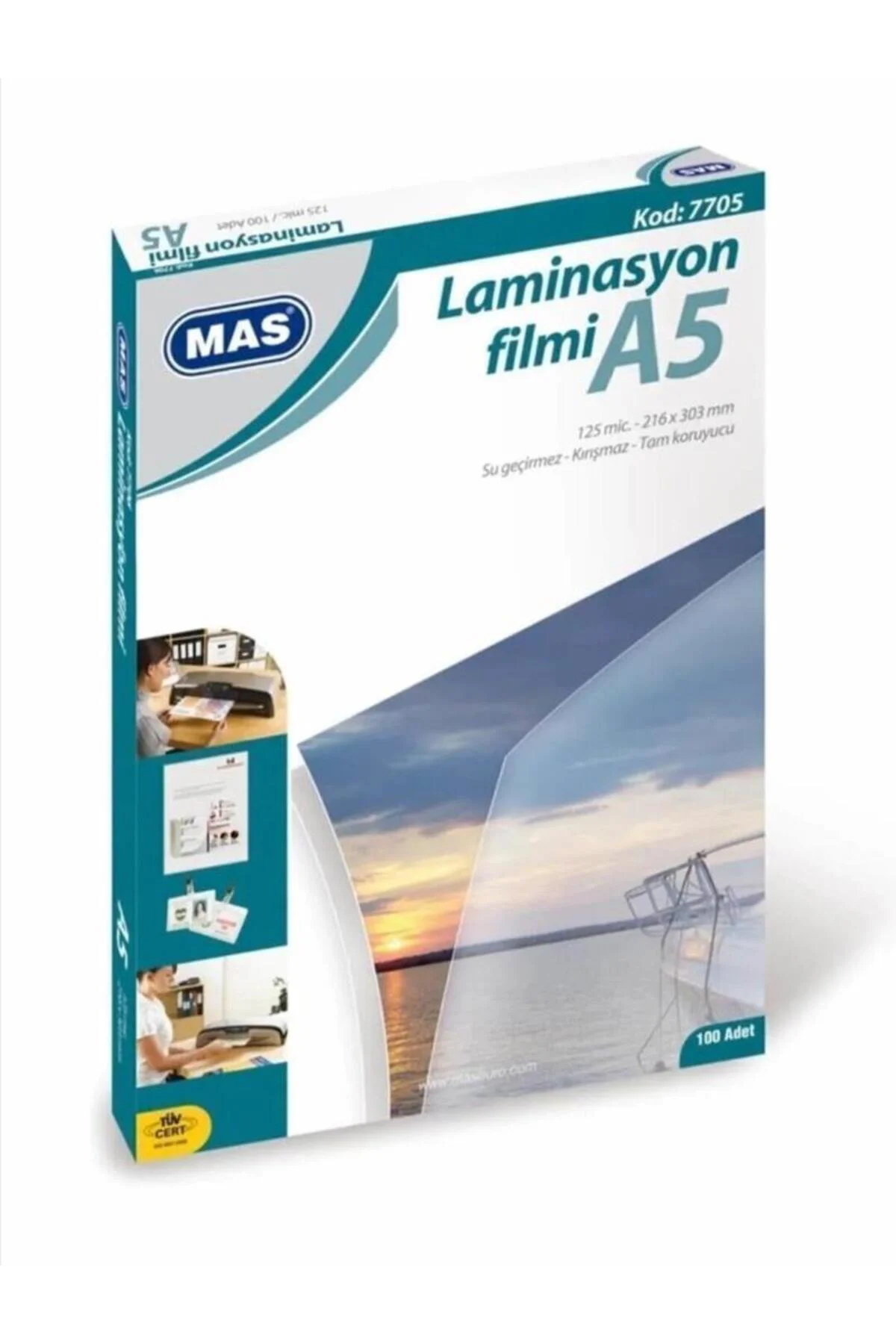 A5 Laminasyon Filmi 125 Mic 100’lü(A4’ÜN YARISIDIR)