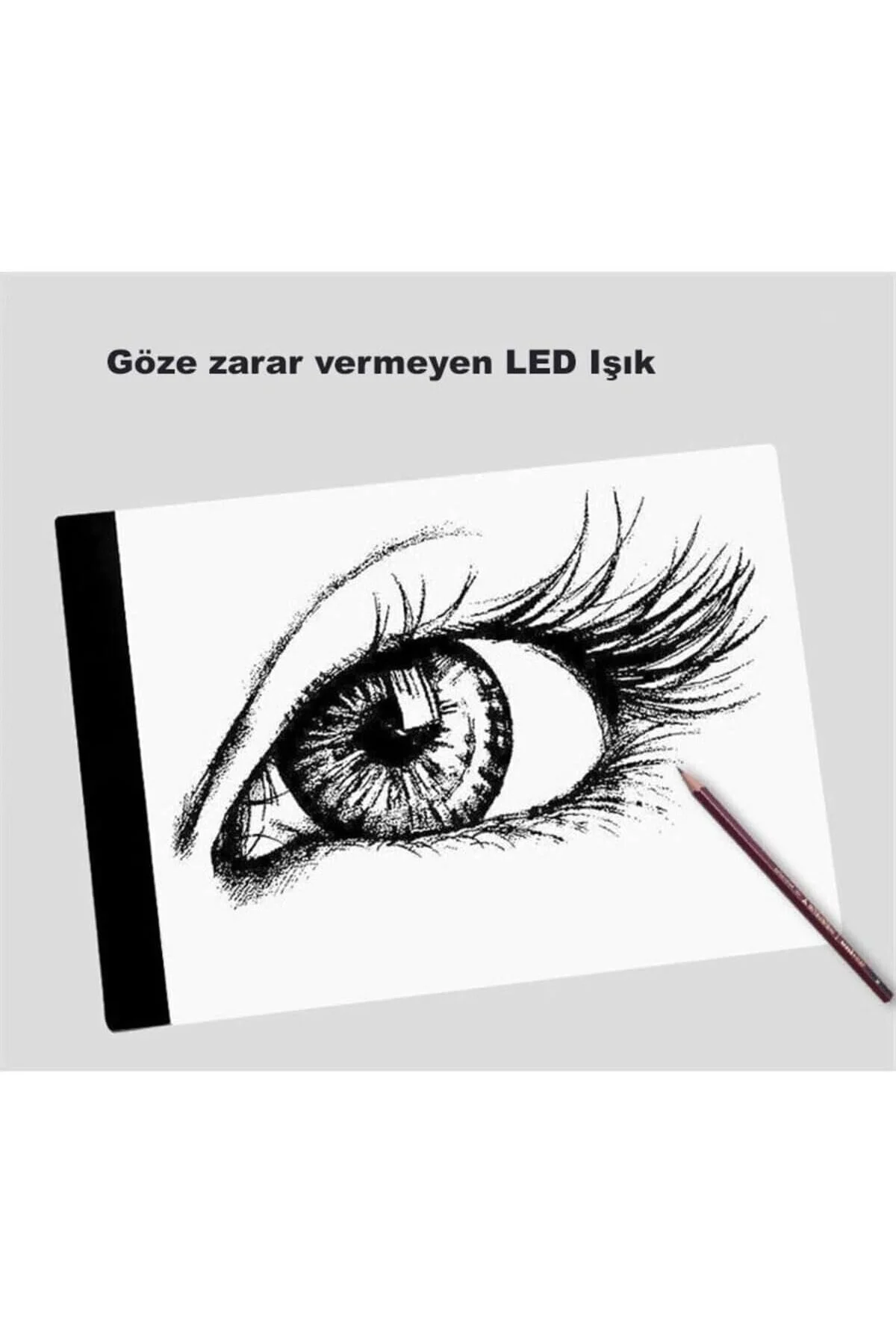 (A5) led Işıklı Çizim Tableti Animasyon Portre Kopyalama Panosu D