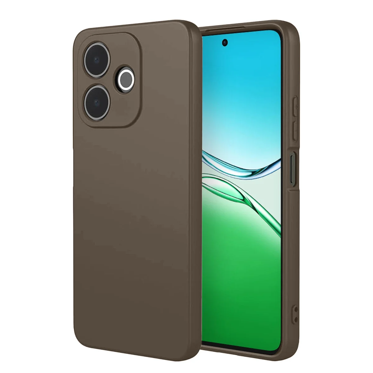 A5 Pro 4G First Silikon Kılıf - Kahverengi Premium Koruma ve Şıklık