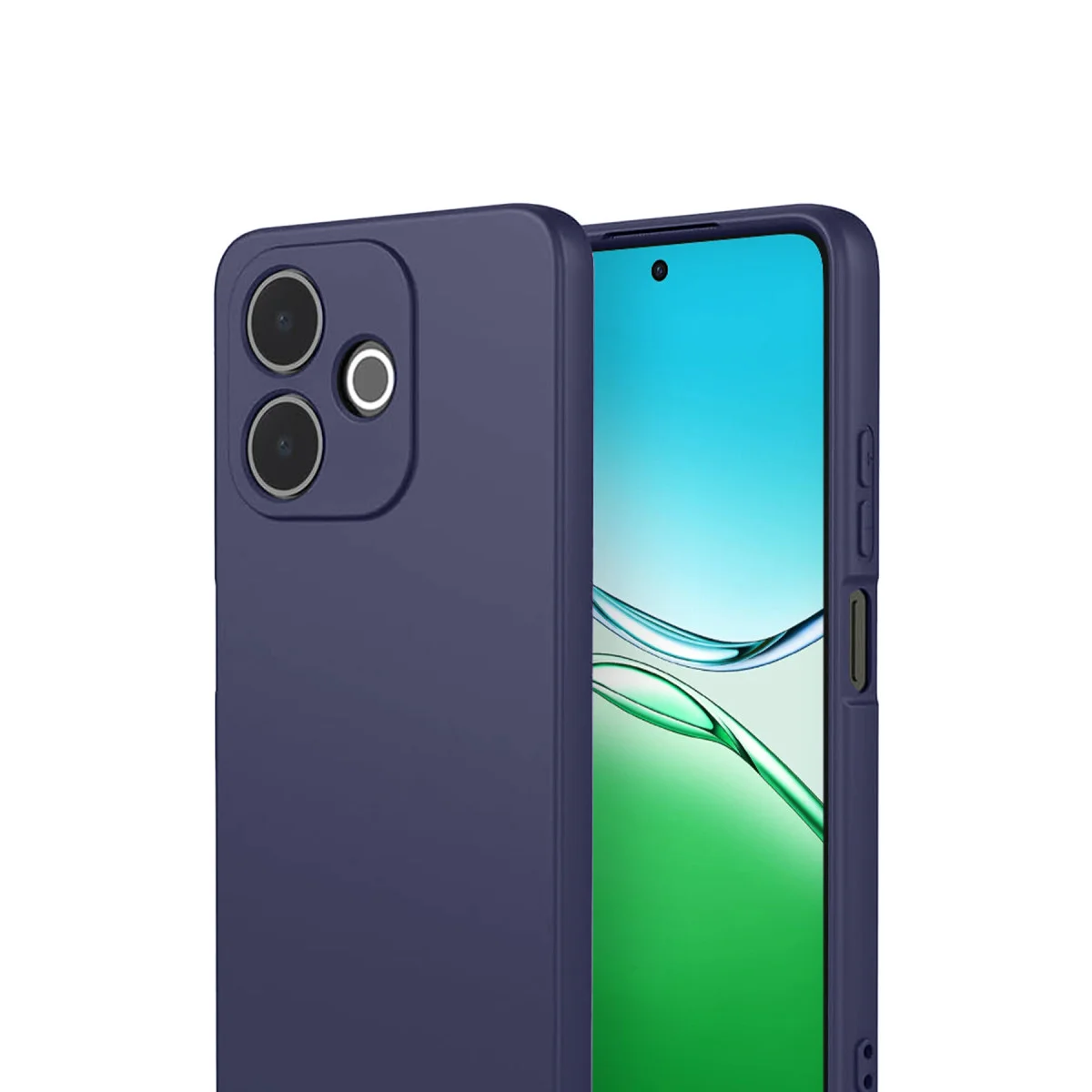 A5 Pro 4G First Silikon Kılıf - Şık ve Güvenli Lacivert Koruma