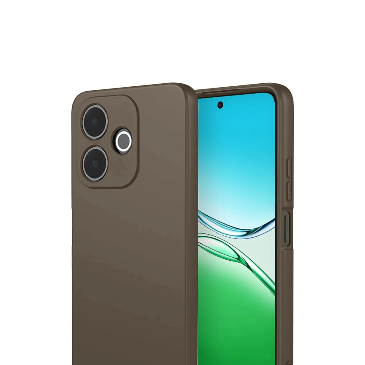 A5 Pro 4G First Silikon Kılıf - Kahverengi Premium Koruma ve Şıklık