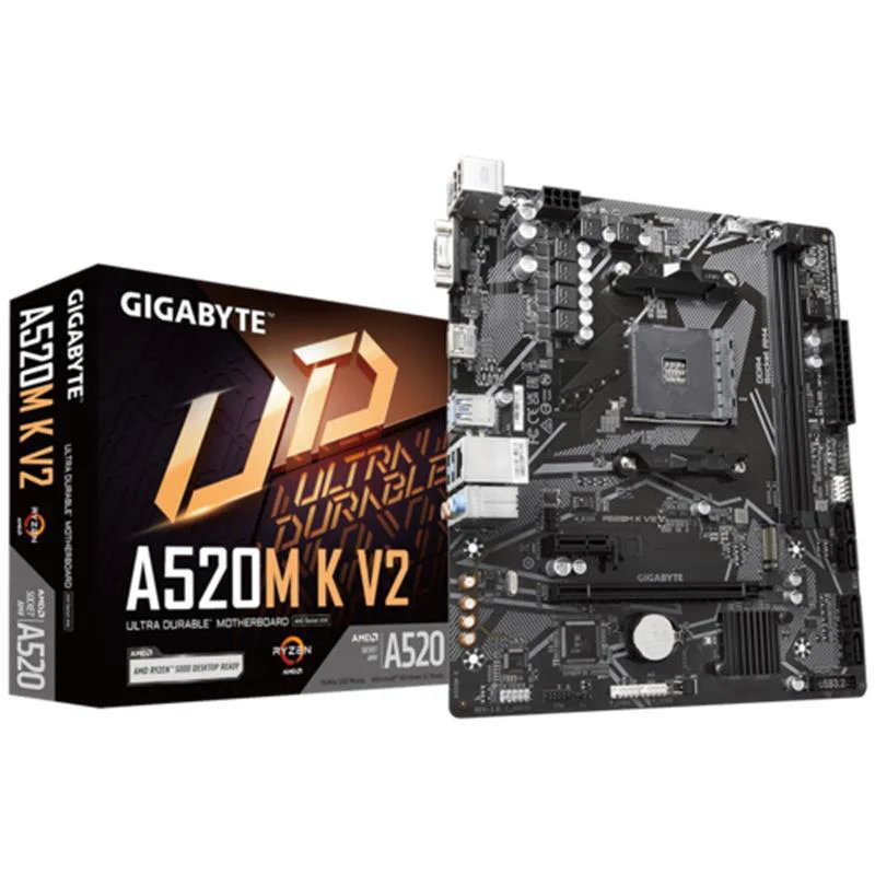 A520M K V2 1.0 DDR4 5100MHZ 1XVGA 1XHDMI 1XM.2 USB 3.2 MATX AM4 Fiyatı, Yorumları ve Özellikleri