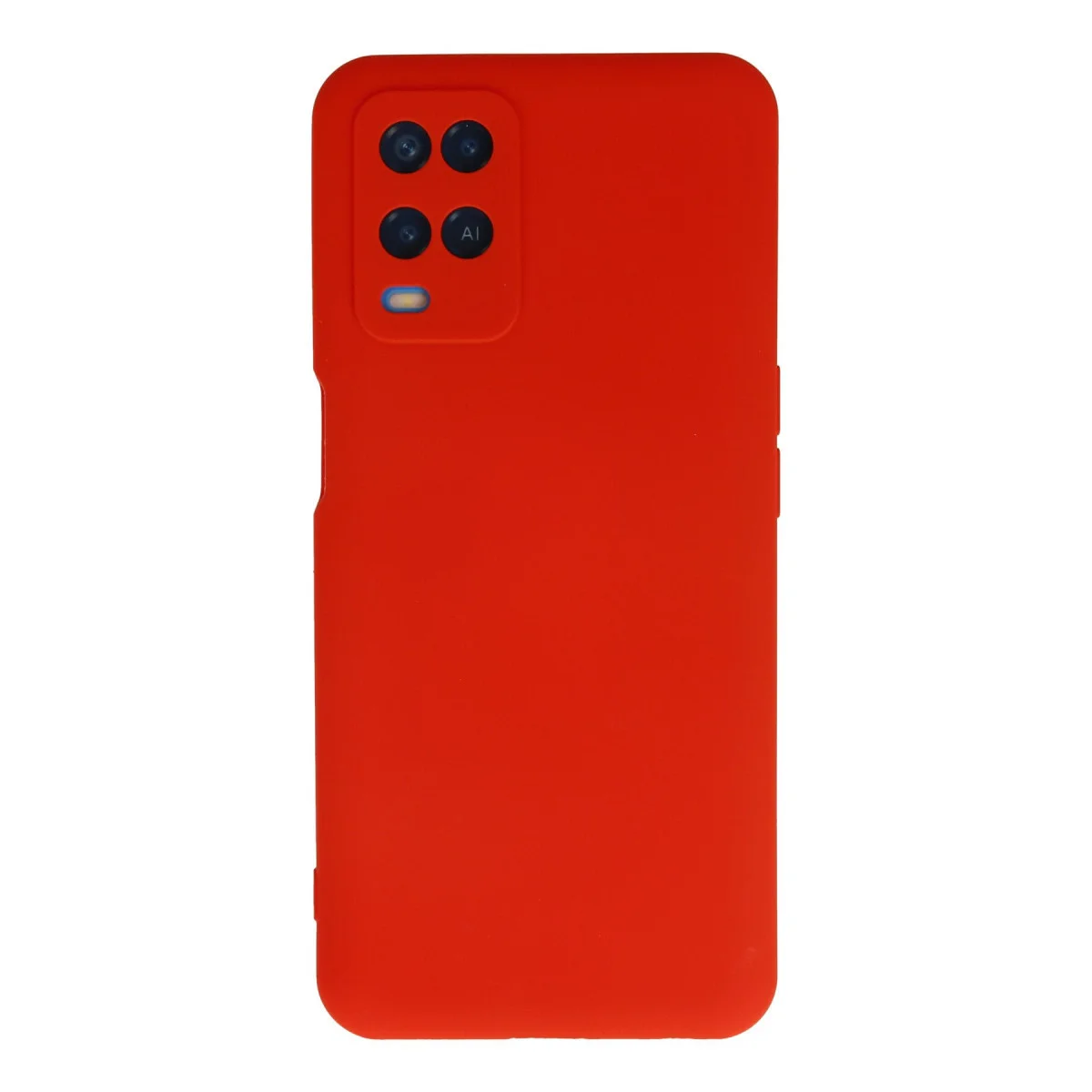 A54 4G Nano Silikon Kadife Kılıf - Kırmızı Premium Koruma