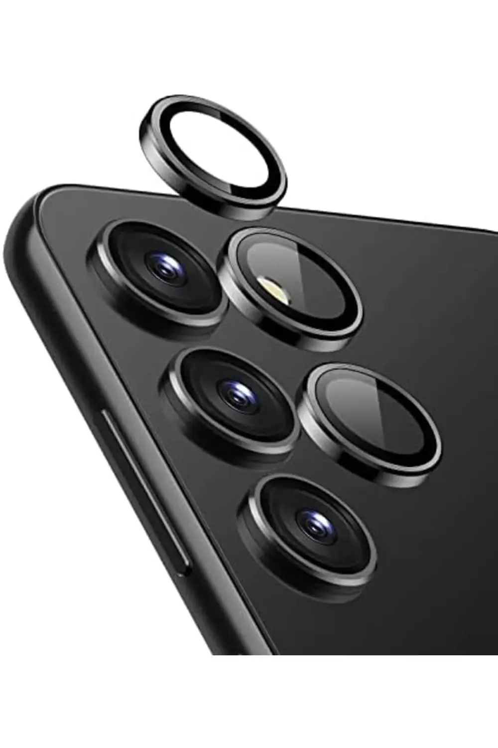 A55 Tekli Kamera Lens Koruma Camı Siyah 978262