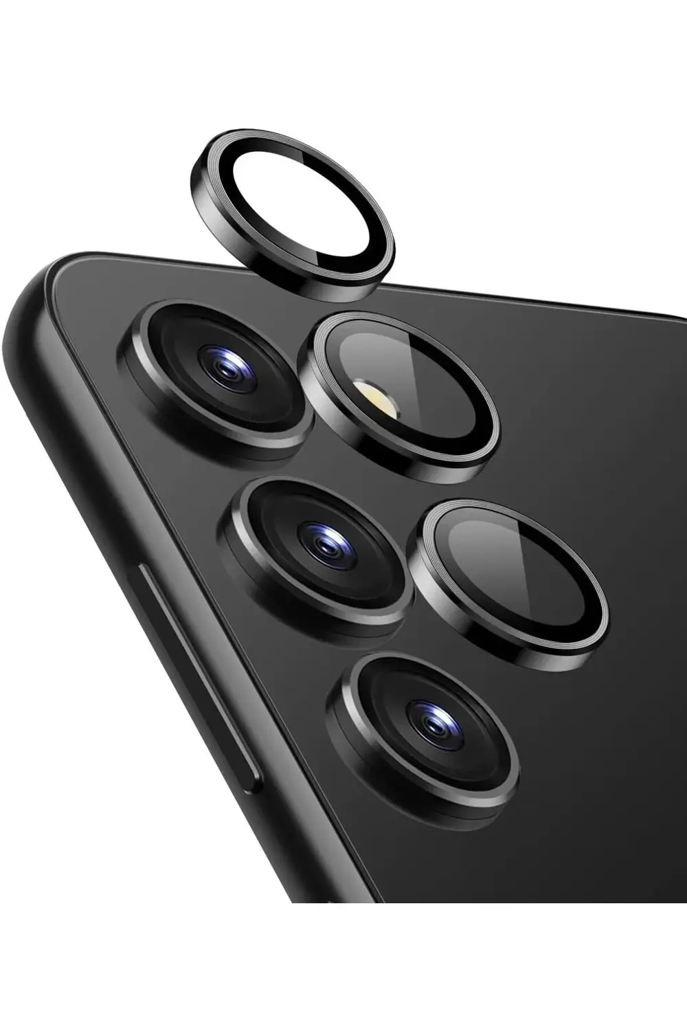 A55 Tekli Kamera Lens Koruma Camı Siyah 978262