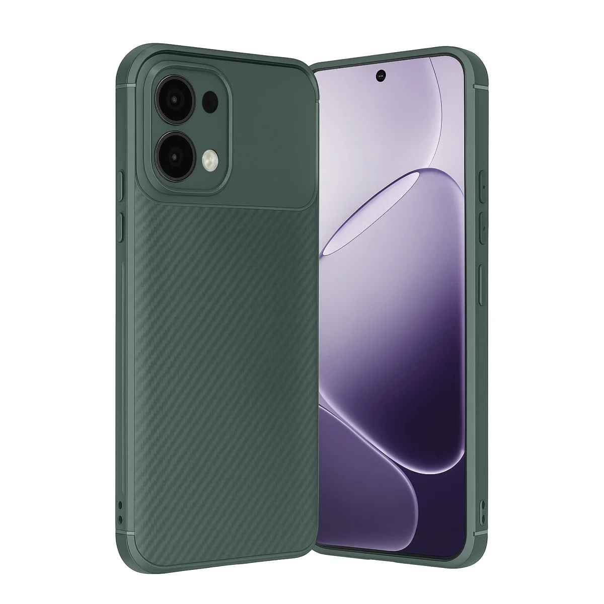 A6 Pro 4G Auto Focus Karbon Kapak Koyu Yeşil - Soft Surface & Maximum Protection | Northcity