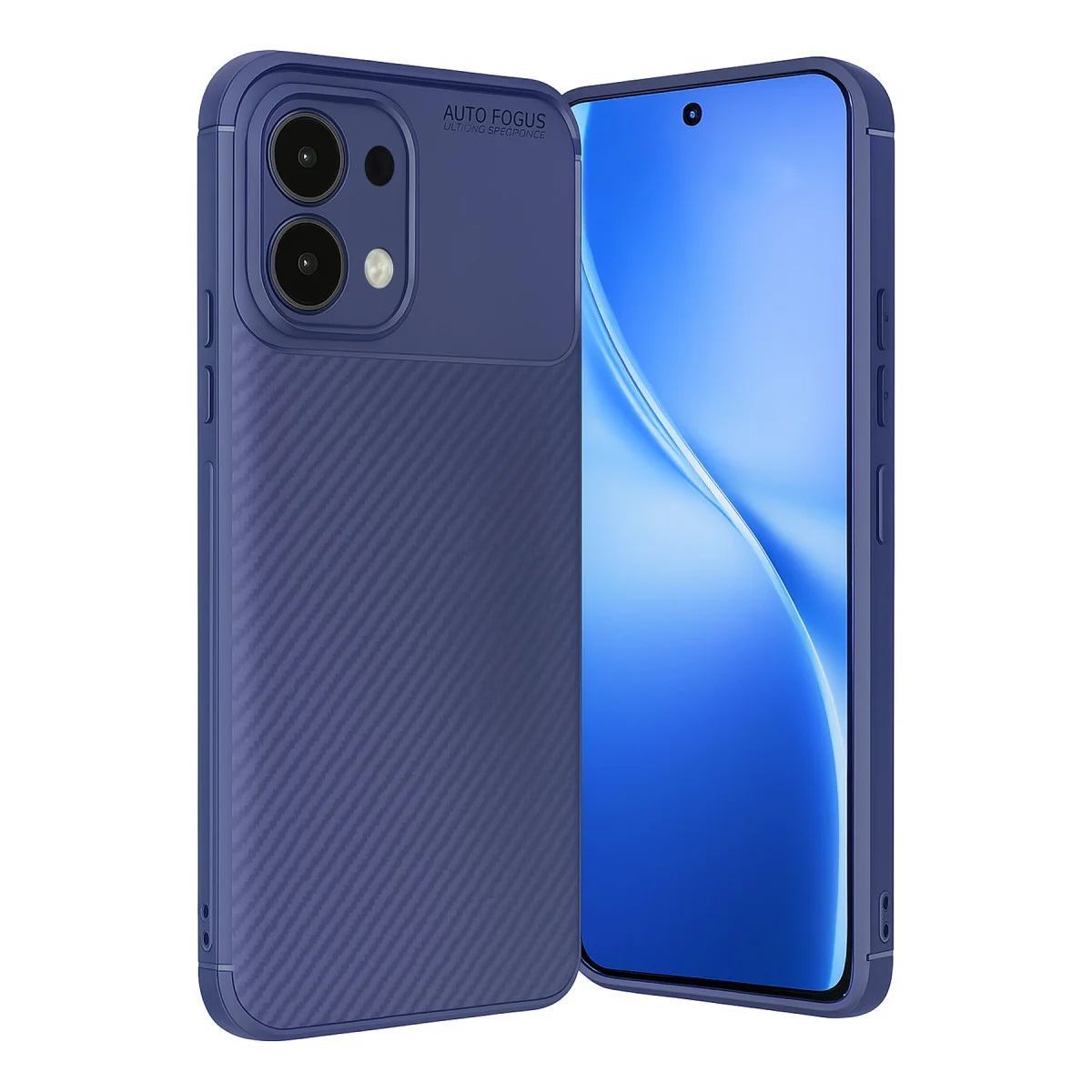 A6 Pro 4G Auto Focus Karbon Kapak - Lacivert