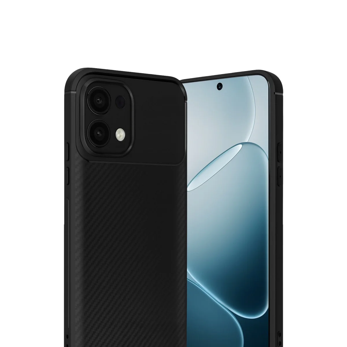 A6 Pro 4G Auto Focus Karbon Kapak - Siyah