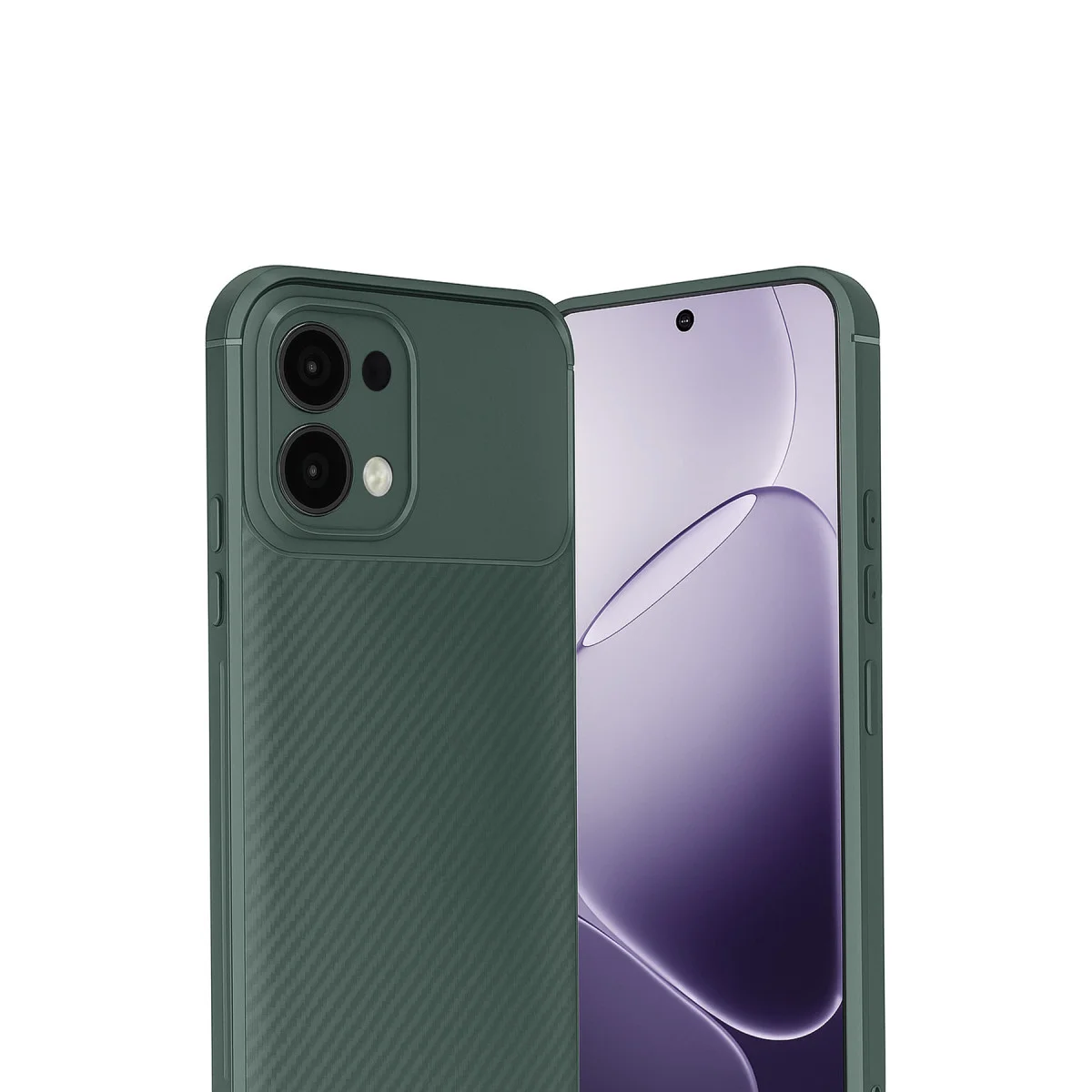 A6 Pro 4G Auto Focus Karbon Kapak Koyu Yeşil - Soft Surface & Maximum Protection | Northcity