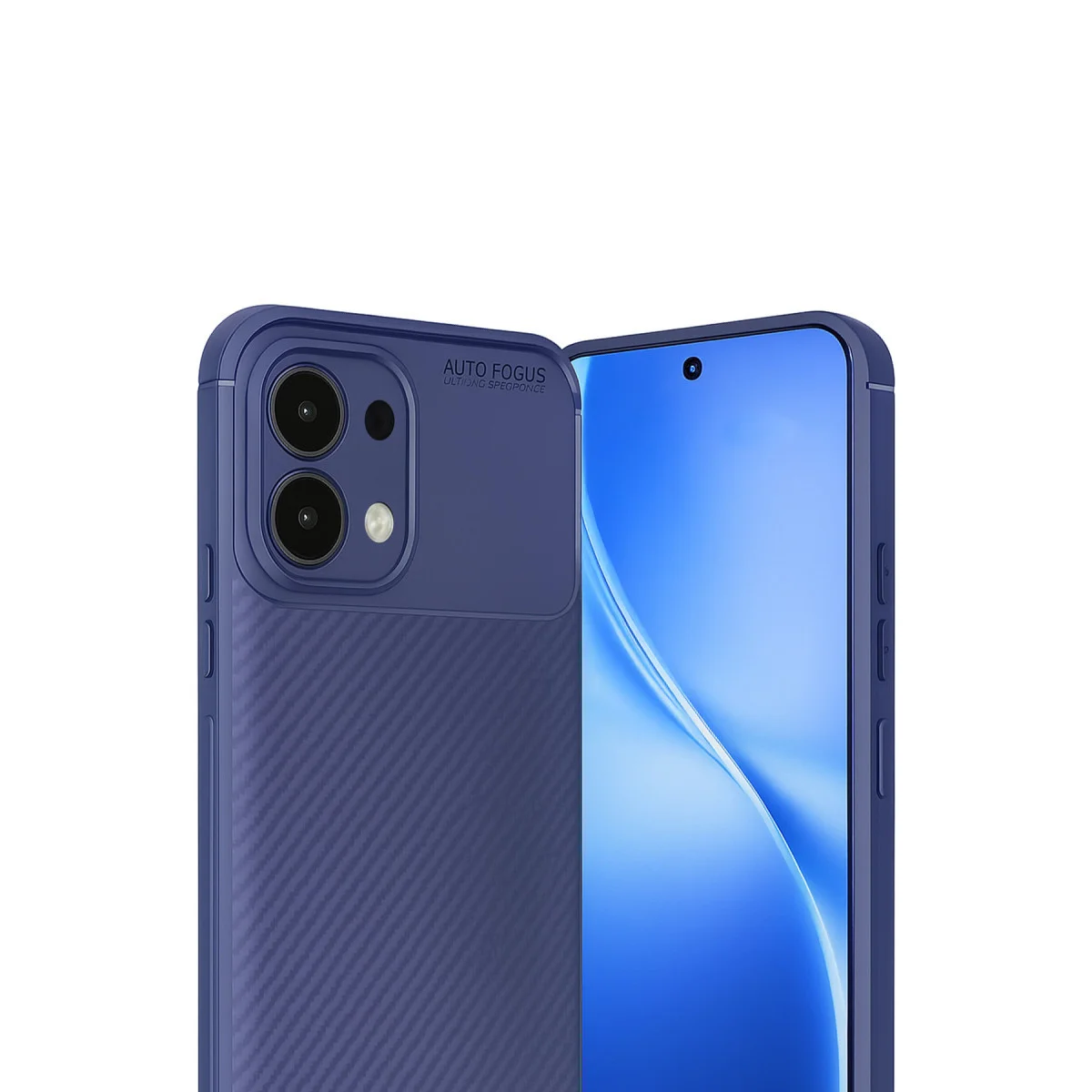 A6 Pro 4G Auto Focus Karbon Kapak - Lacivert