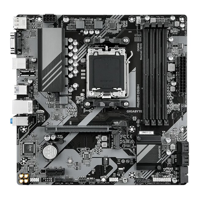 Gigabyte A620m Ds3h D5 Am5 Vga Hdmi Dp Type-C