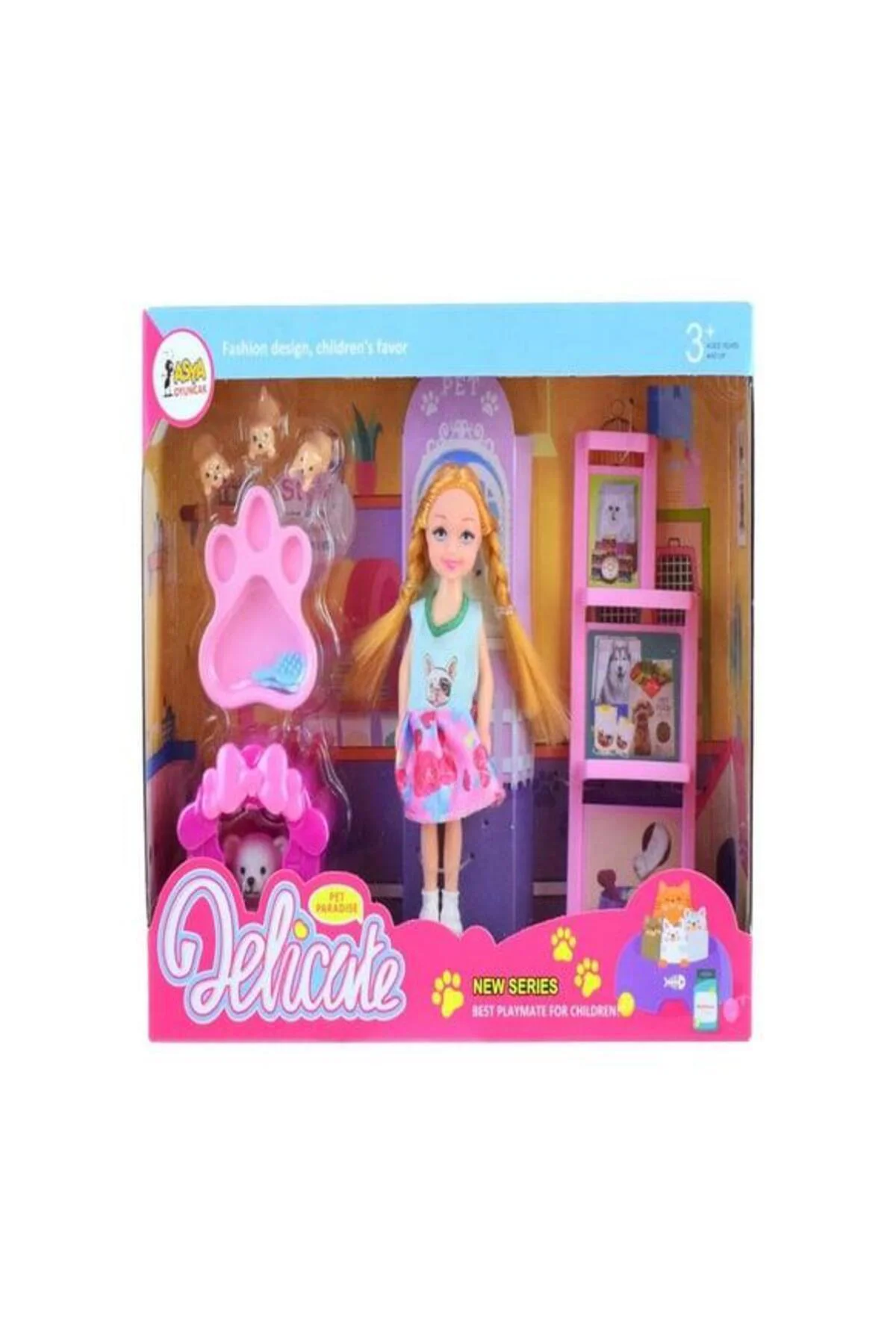 A8-14 - BEBEK SETİ - PET SHOP - KUTULU (Lisinya)