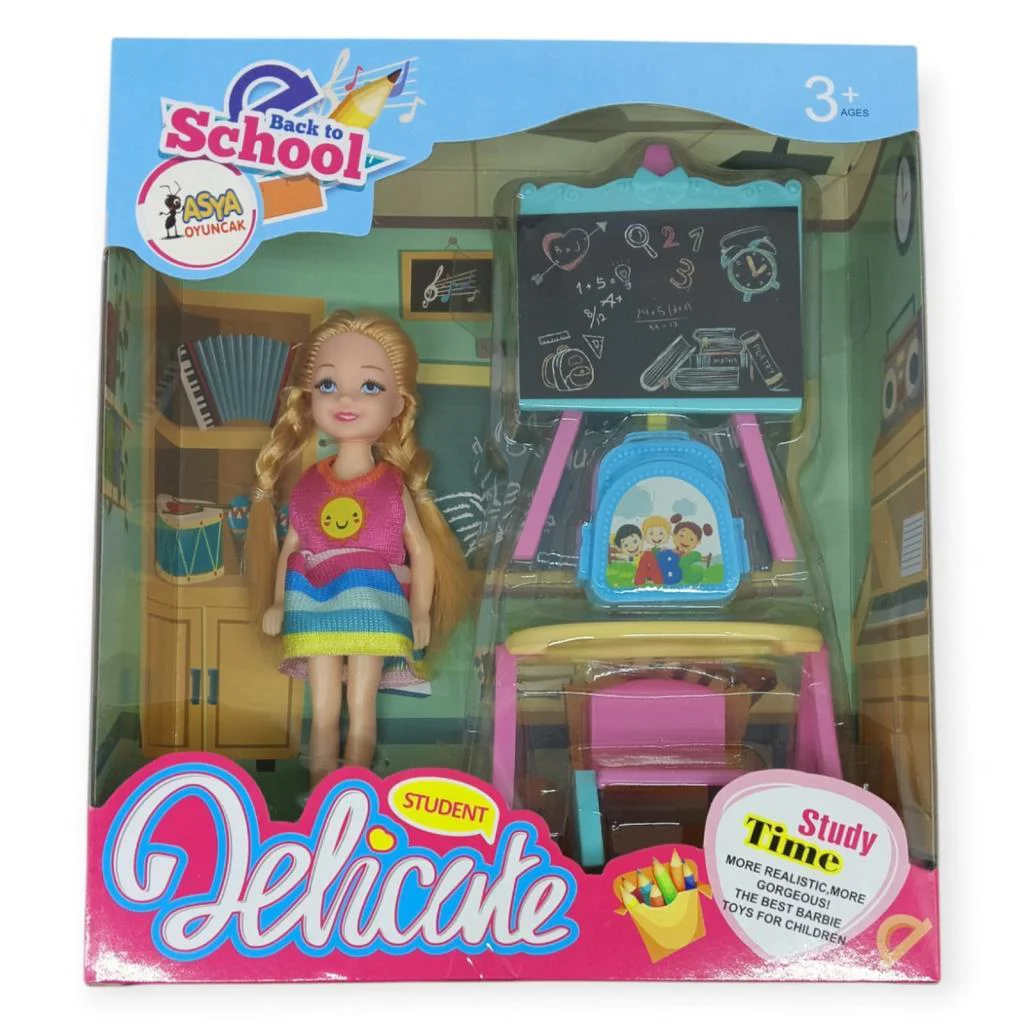 A8-21 - BEBEK SETİ - OKUL - KUTULU - 1 ADET