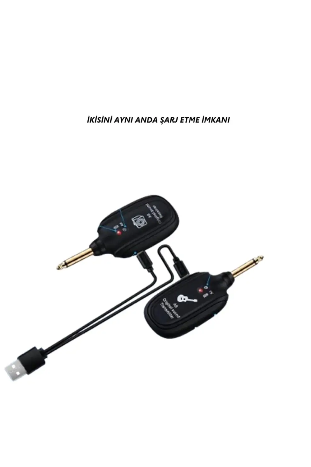 A8 Kablosuz Jak Sistemi Şarj Edilebilir Uhf Ses Kablosuz Verici A