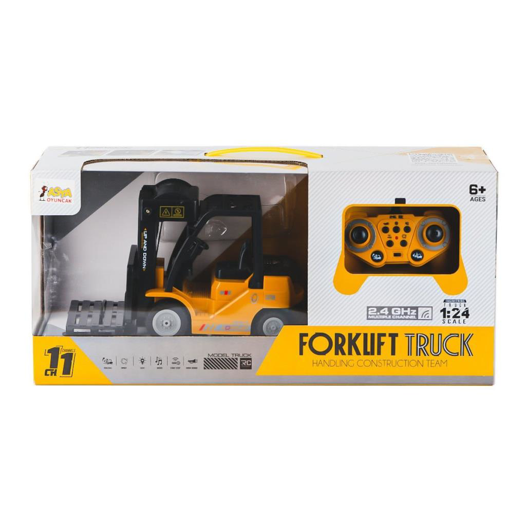 A8196-OQ9009 Kumandalı Sesli ve Işıklı Froklift 1:24 -Asya Oyunc A8196-OQ9009 Kumandalı Sesli ve Işıklı Froklift 1:24 -Asya Oyunc