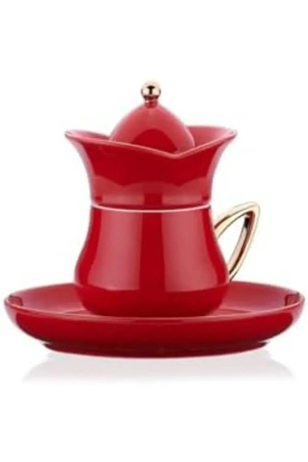 A8778-1 > Coll. 2'Li Kahve Fincan Takımı Kırmızı 1178227