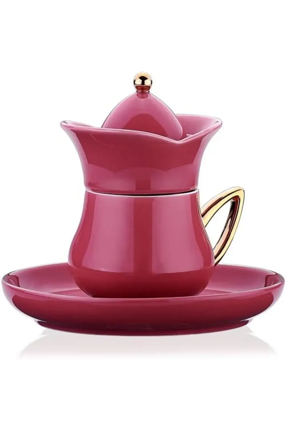 A8778-3 > Coll. 2'Li Kahve Fincan Takımı Pembe 1178227