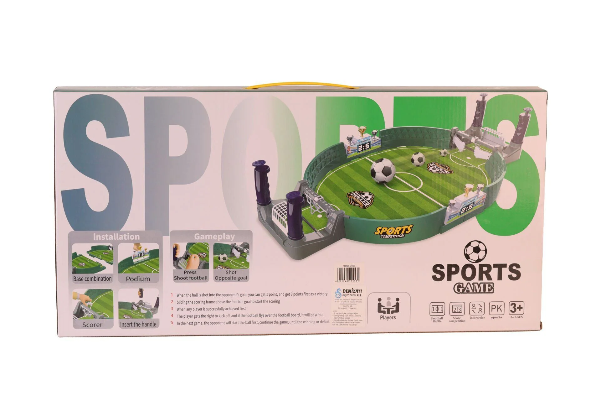 A9920 KUTULU FUTBOL OYUNU Fiyatı, Yorumları ve Özellikleri