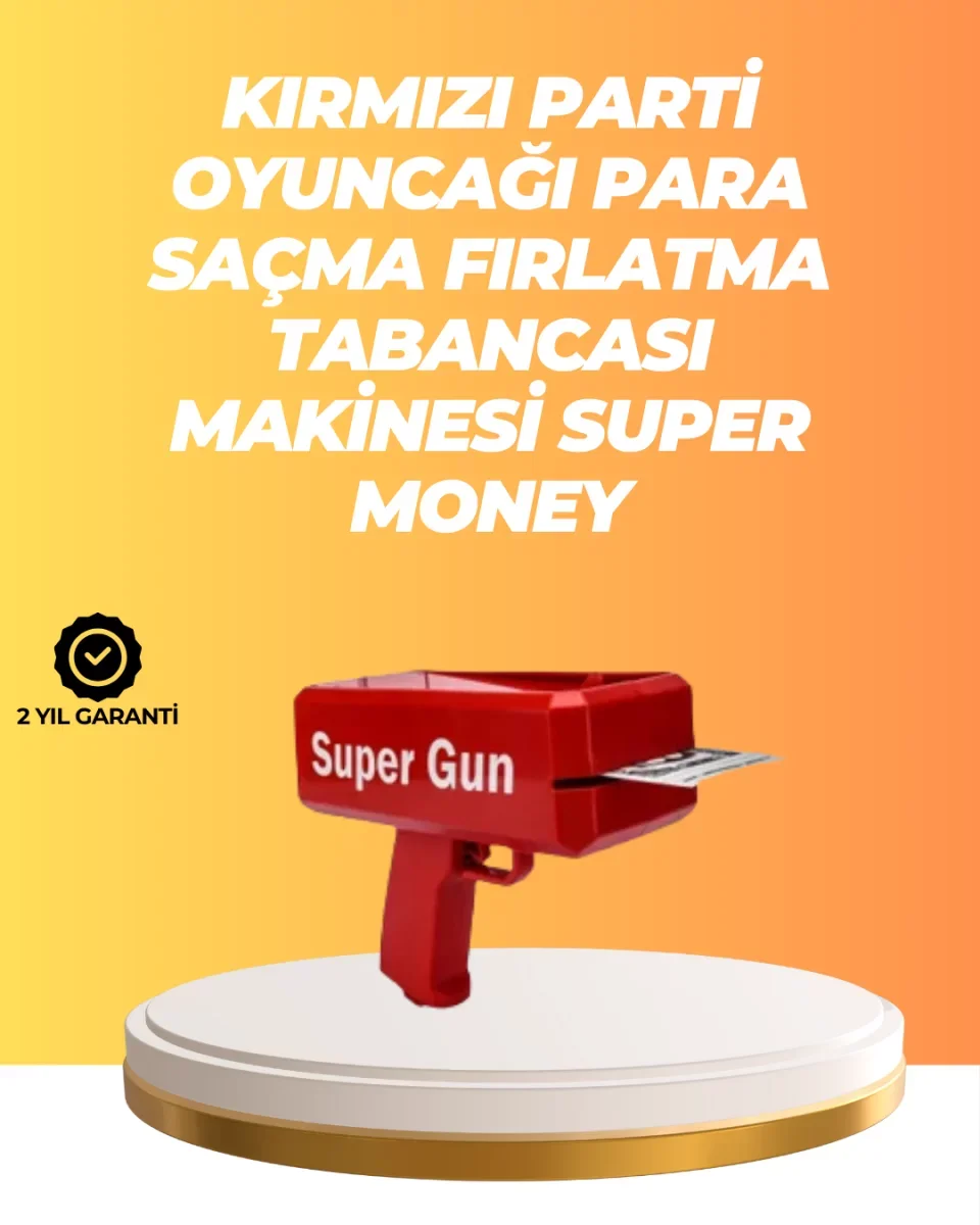 AA Pil ile Çalışan, Kolay Kullanımlı Kâğıt Fırlatıcı Oyuncak - Lisinya