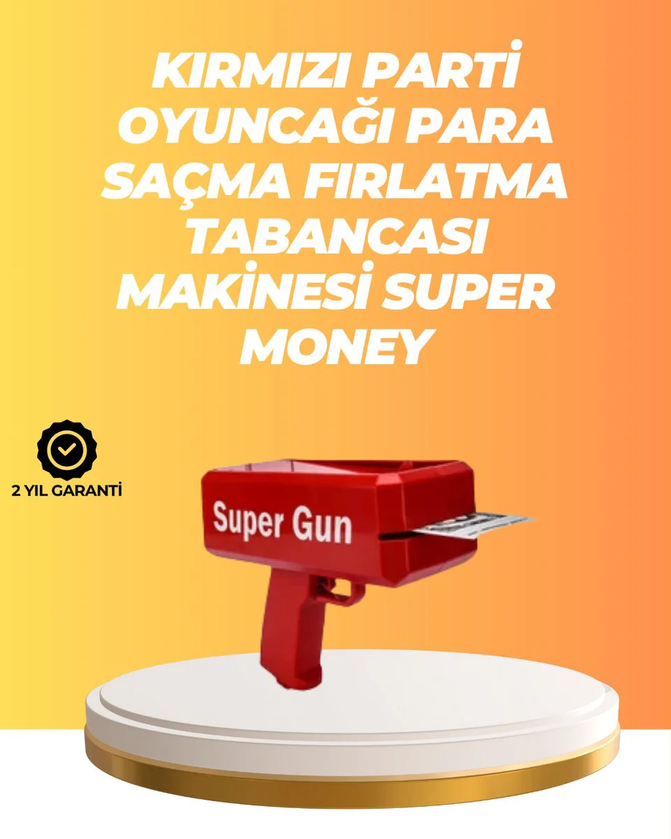 AA Pil ile Çalışan Kâğıt Fırlatıcı Oyuncak - 130 Adet Kâğıt Dahil, Hızlı ve Eğlenceli