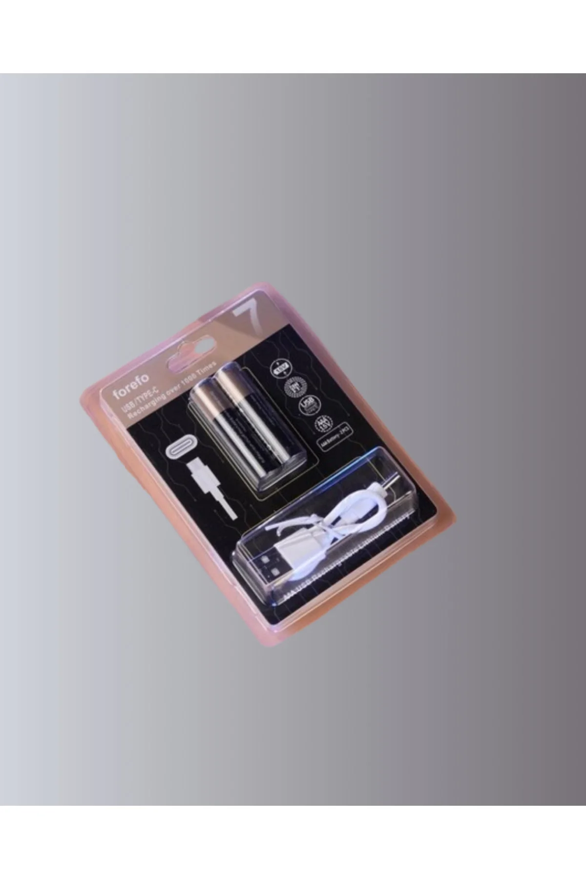 AAA Boyutunda USB Şarjlı Pil – Kompakt Tasarım, Geniş Uyumluluk -