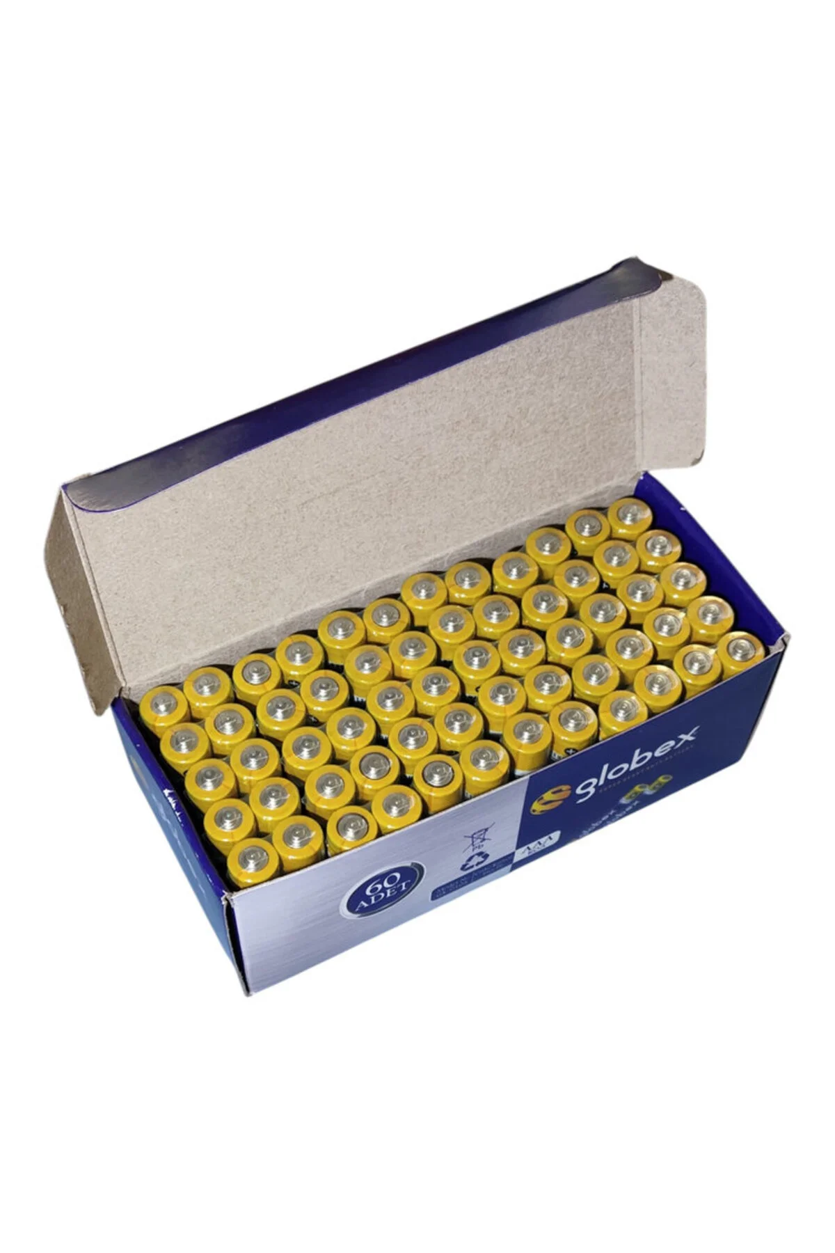 AAA R03 1.5V İnce Kalem Pil (Kumanda Pili) 60 Adet