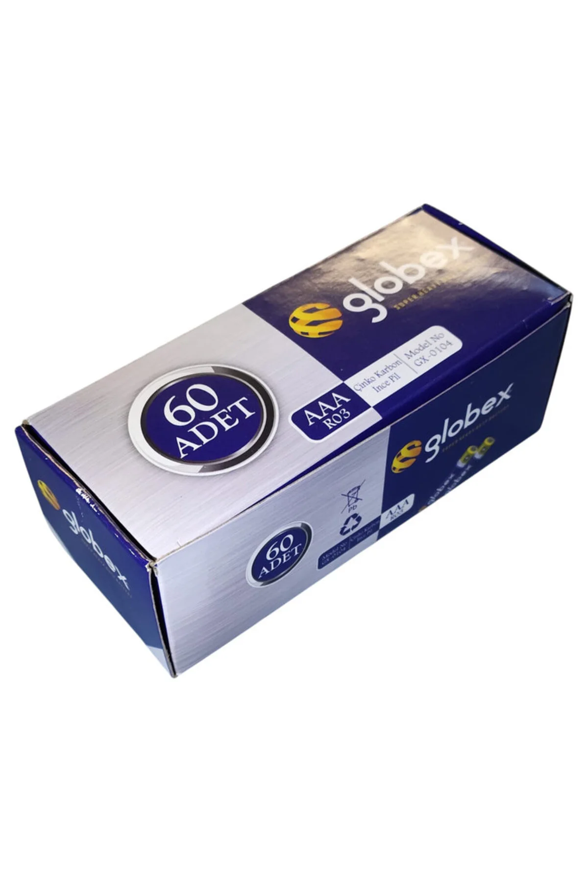 AAA R03 1.5V İnce Kalem Pil (Kumanda Pili) 60 Adet