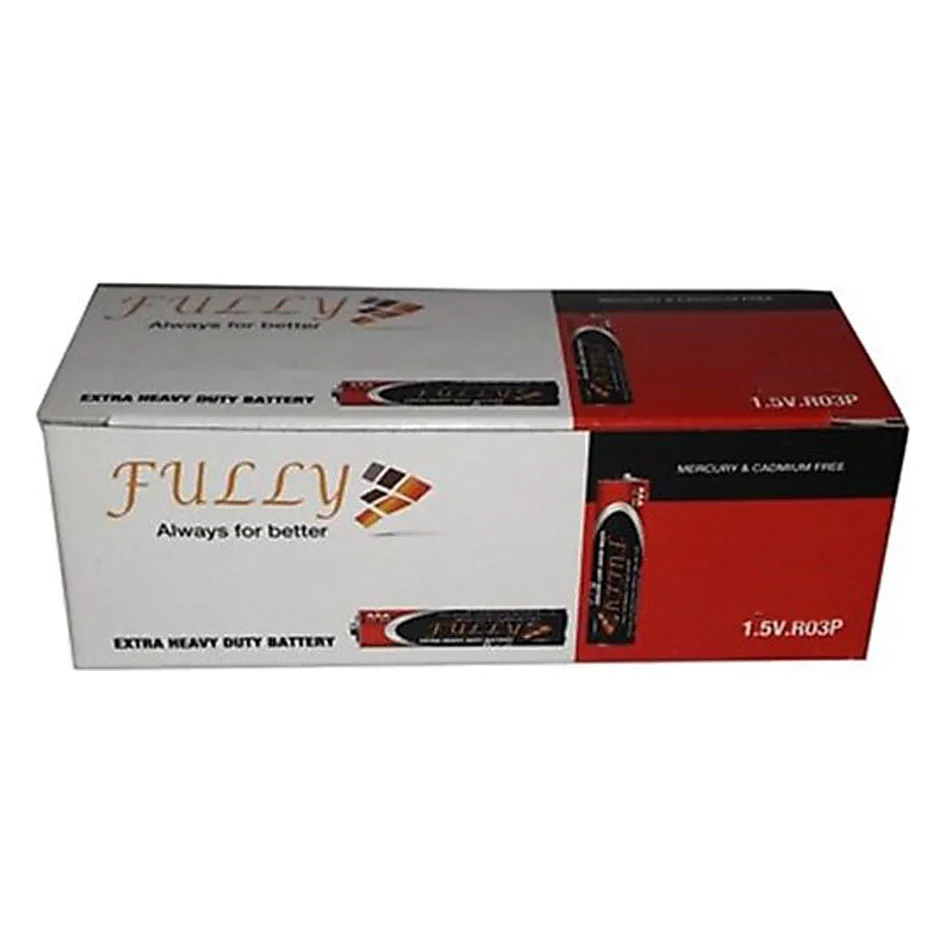 AAA Süper Heavy Duty İnce Kumanda Pil 60 Adet AAA Süper Heavy Duty İnce Kumanda Pil 60 Adet