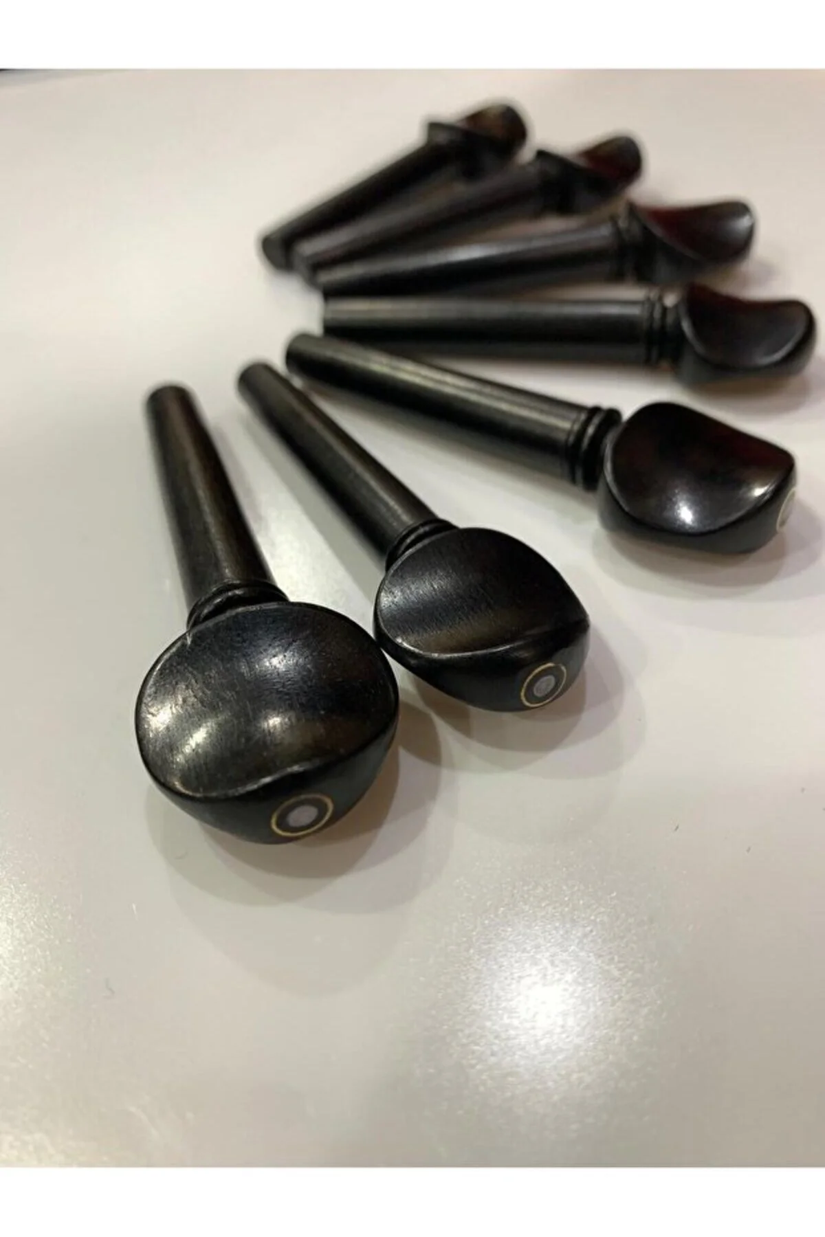 Abanoz Bağlama Saz Burgu Takımı 7 Adet