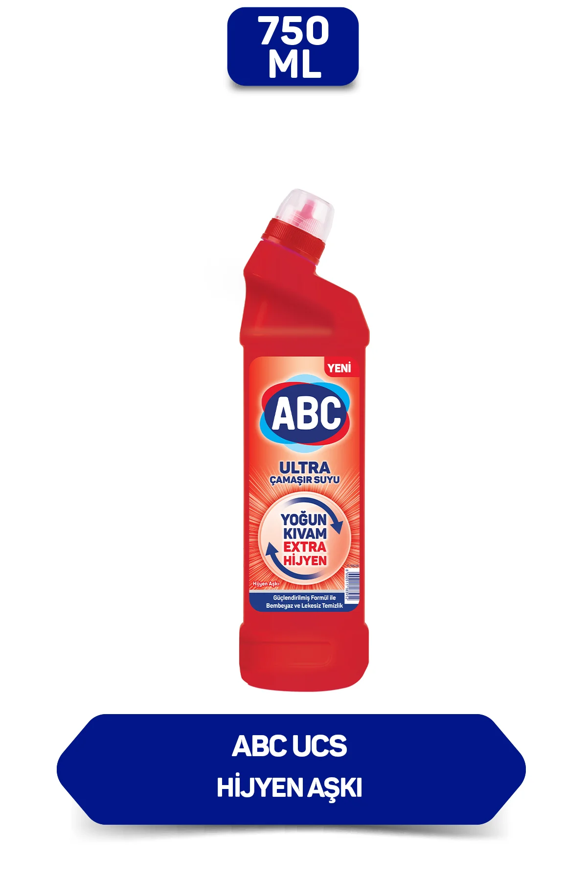 ABCHijyen Aşkı Ultra Çamaşır Suyu 750 ml