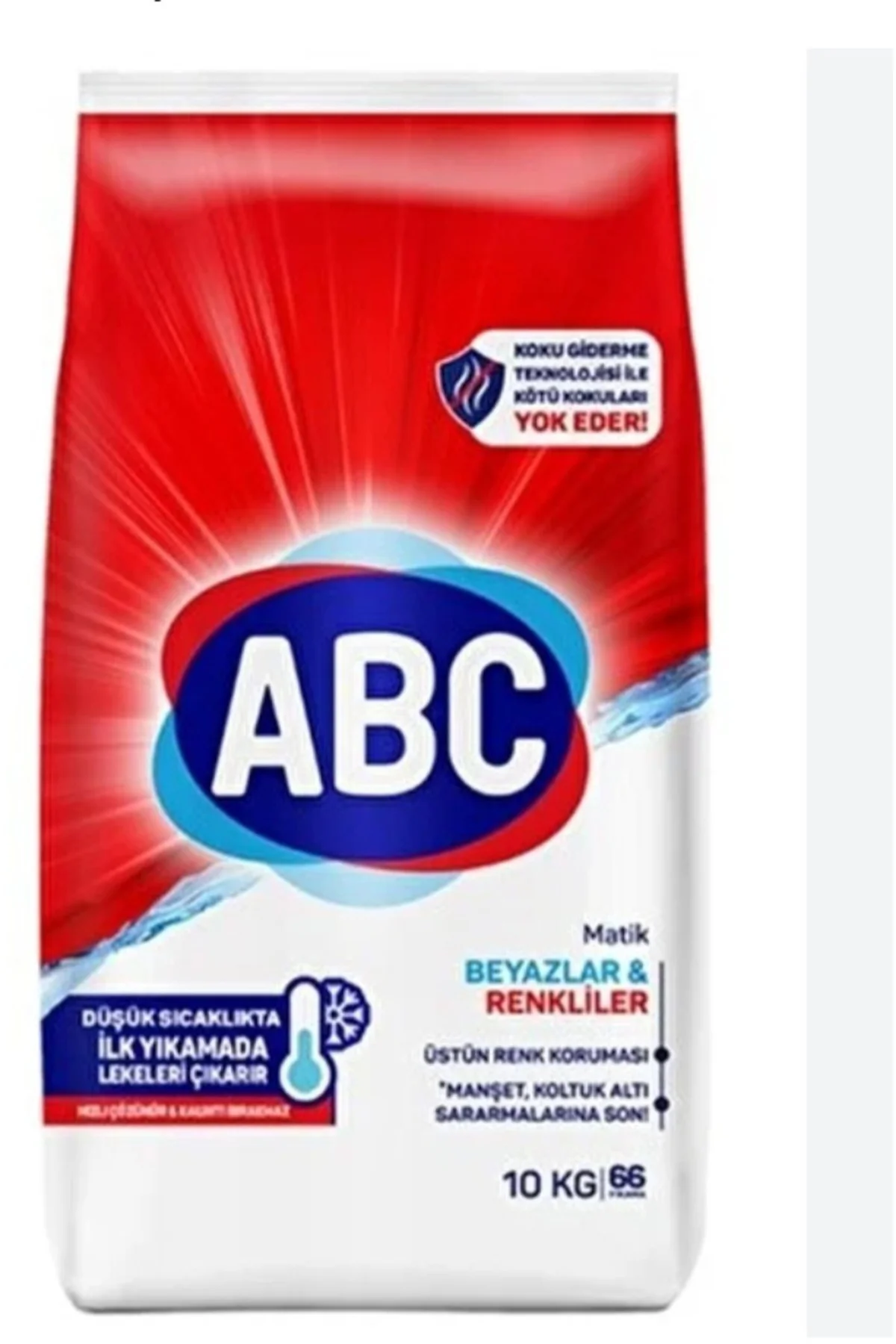 ABCToz Deterjan BEYAZLAR% RENKLİLER 10 Kg