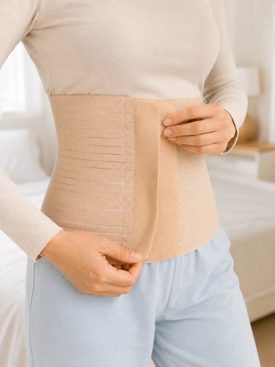 Abdominal Doğum Sonrası Korse 26 cm Geniş 4 Kademeli Cırtlı Ayarlanabilir Fiyatı, Yorumları ve Özellikleri