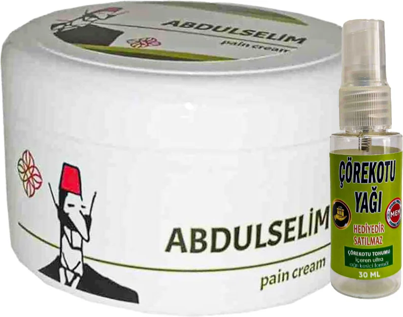 Abdülselim Kremi 200 ml + Çörek Otu Yağı 30 ml | Cilt Bakımı ve Beslenmesi