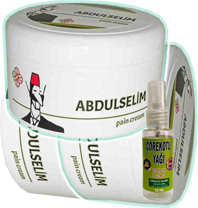 Abdülselim Kremi 3'lü Set (3x200 ml) + Çörek Otu Yağı 30 ml - Cilt Bakımında Doğal Çözüm