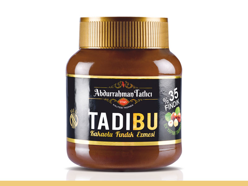 Abdurrahman Tatlıcı Tadıbu Kakaolu Fındık Ezmesi 330 Gr Abdurrahman Tatlıcı Tadıbu Kakaolu Fındık Ezmesi 330 Gr