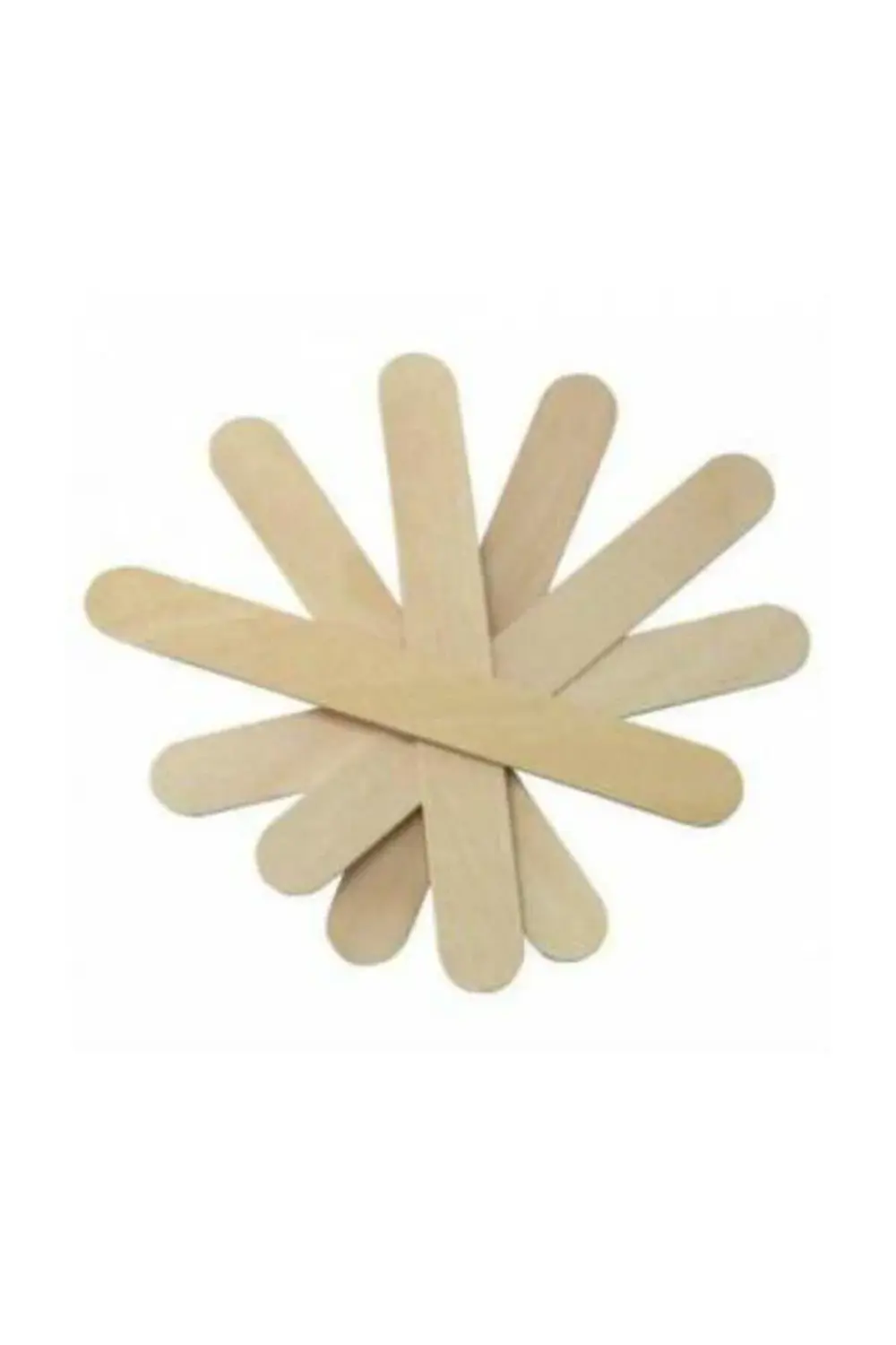 Abeslang Tahta Dil Basacağı - 100 Adet (1 PAKET) Çx