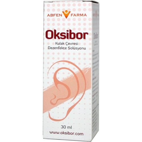 Abfen Farma Oksibor Kulak Damlası 30 Ml
