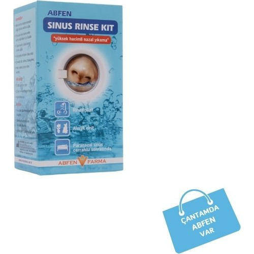 Abfen Farma Abfen Sinus Rinse Kit Nazal Yikama 25 Adet