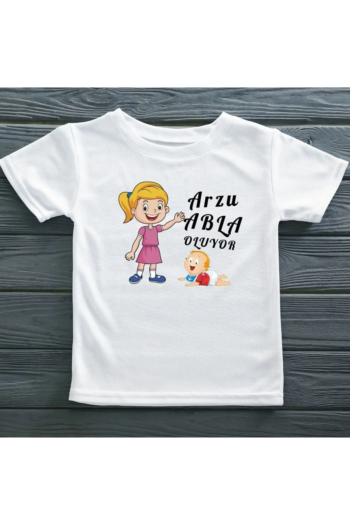 Abla Oluyor Erkek Bebek Çocuk Tişört