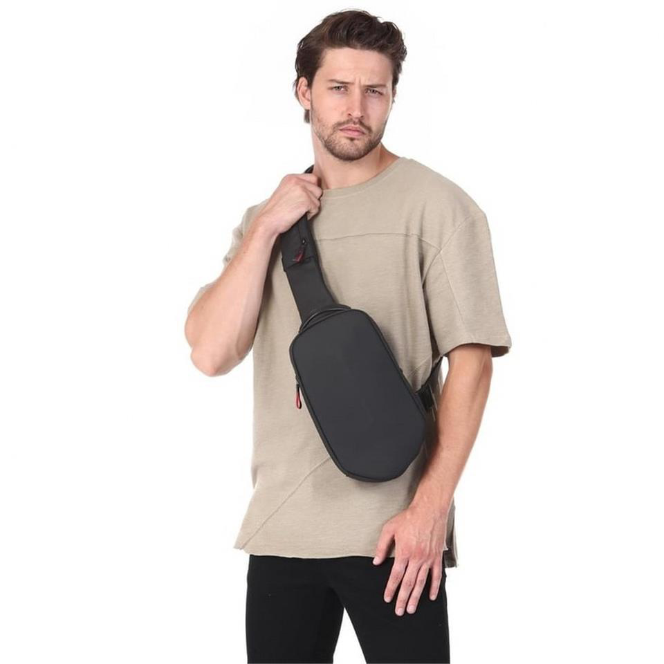 Abs Çapraz Omuz Askılı 31290 Usb Sırt ve Göğüs Çantası