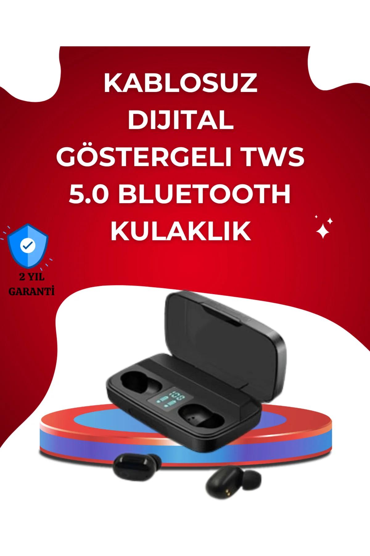 Abs Gövdeli Hafif Ve Uzun Ömürlü Bluetooth Kulaklık
