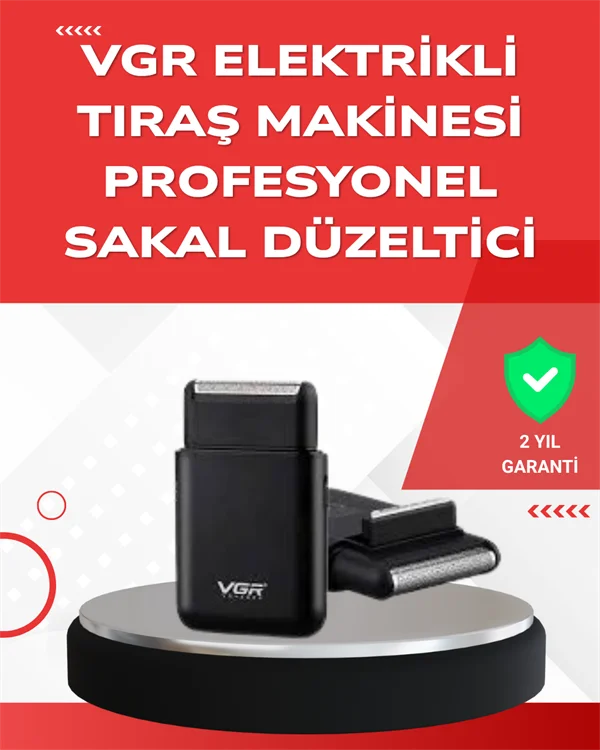 ABS Gövdeli Süper İnce Elektrikli Sakal Kesici – 45 dk Kablosuz Kullanım, Yanak Makası Dahil ABS Gövdeli Süper İnce Elektrikli Sakal Kesici – 45 dk Kablosuz Kullanım, Yanak Makası Dahil