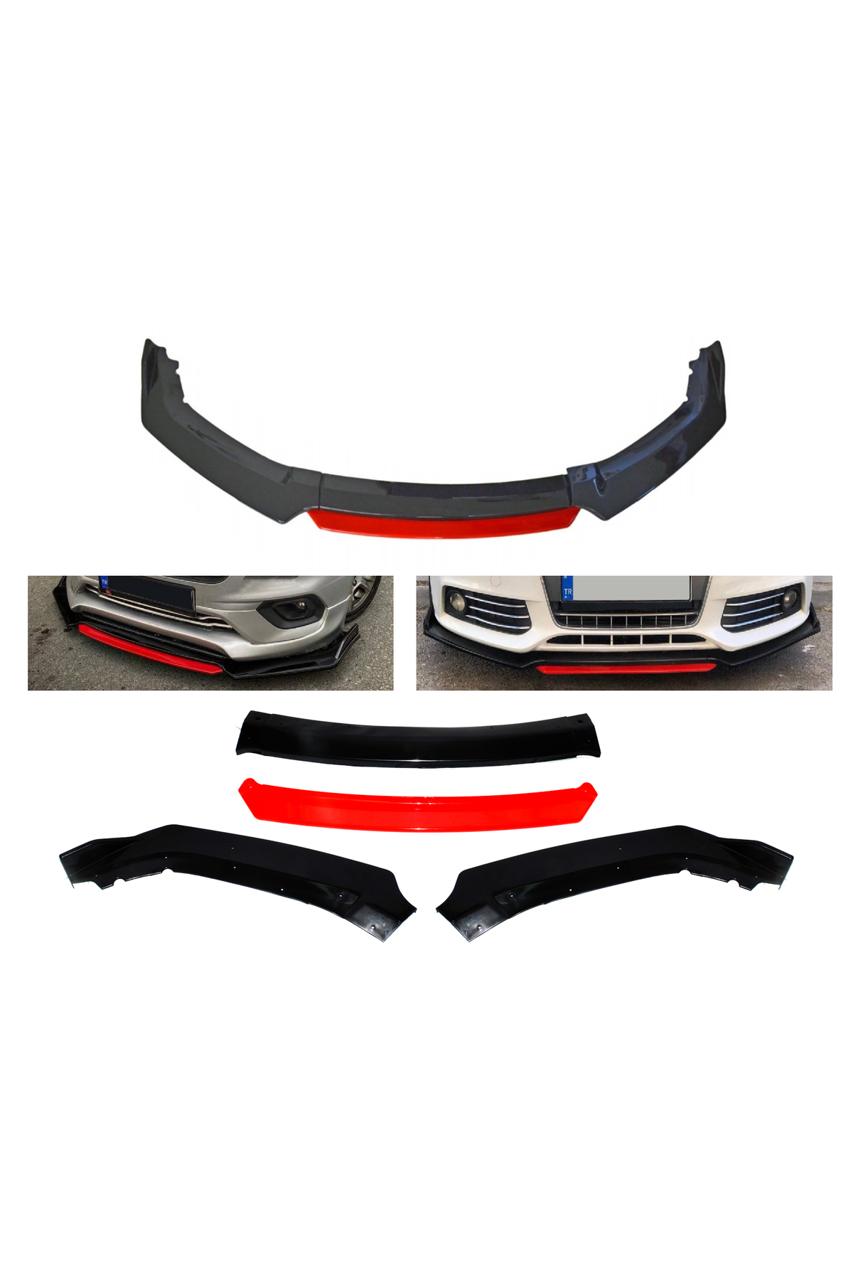 ABS Malzeme Süper Dayanıklılık 4 Parça Universal Spor Tip Tampon 