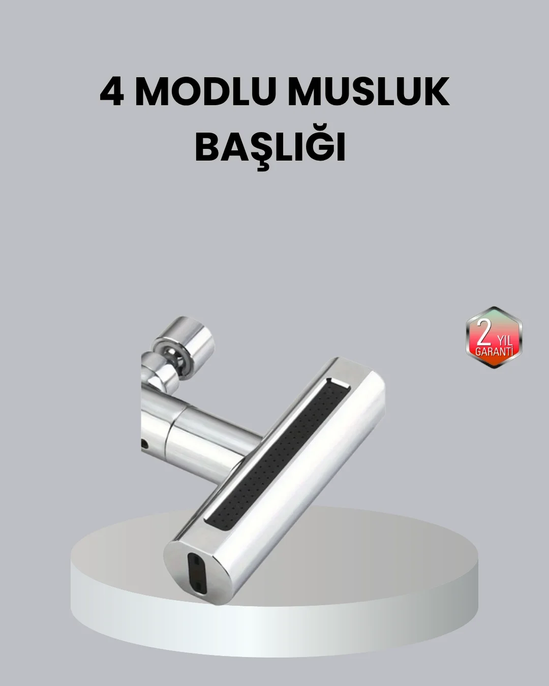 ABS Pirinç Alaşımlı Musluk Başlığı 4 Modlu 360° Dönebilen ve Ekonomik Fiyatı, Yorumları ve Özellikleri