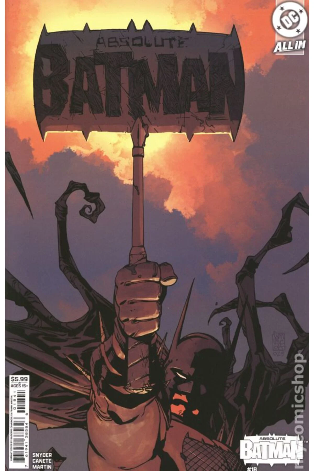 Absolute Batman #18D (ingilizce)