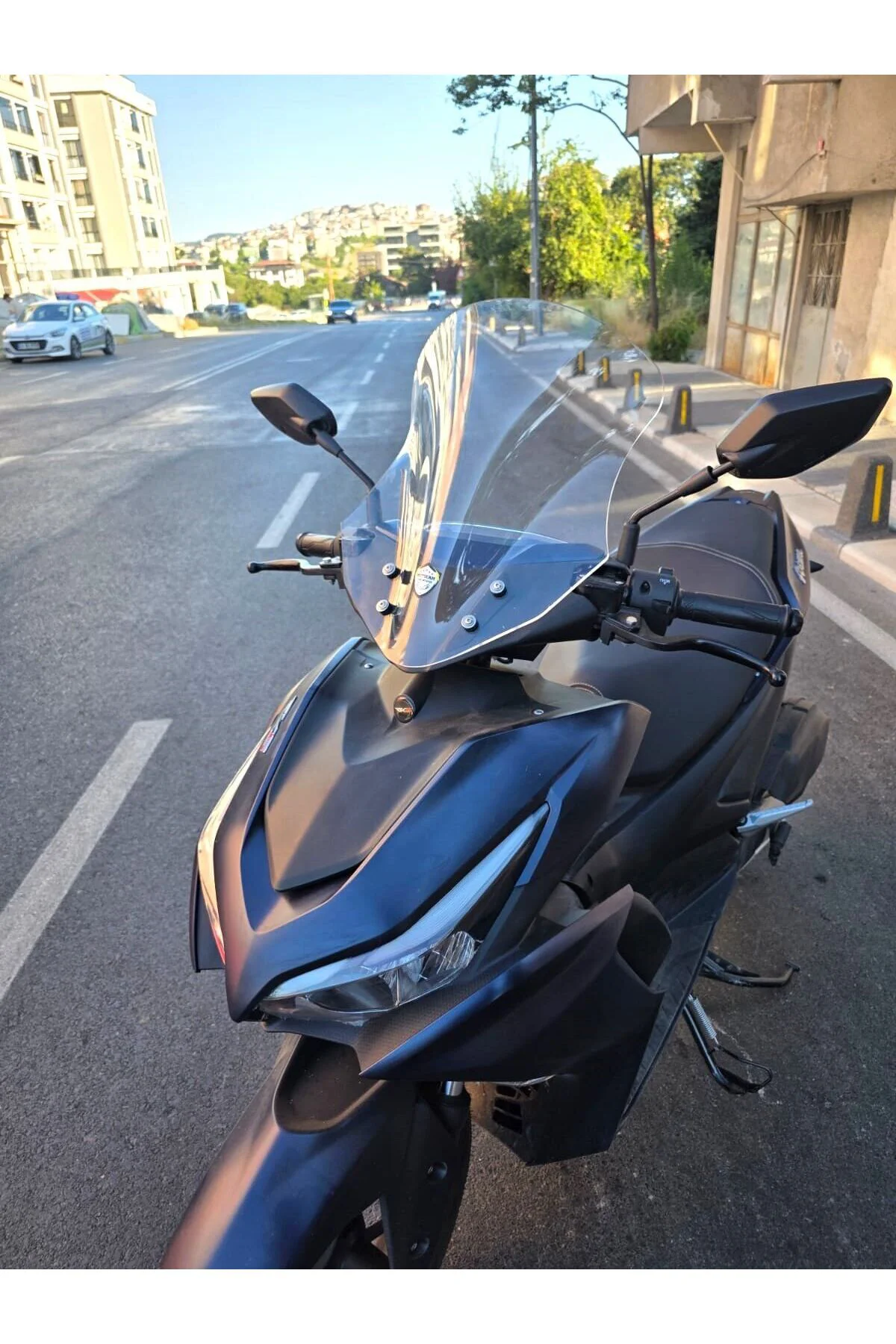 Abush Benice A-150 Ön Cam 2022-2026 Model 43cm Şeffaf Renkli SPOR