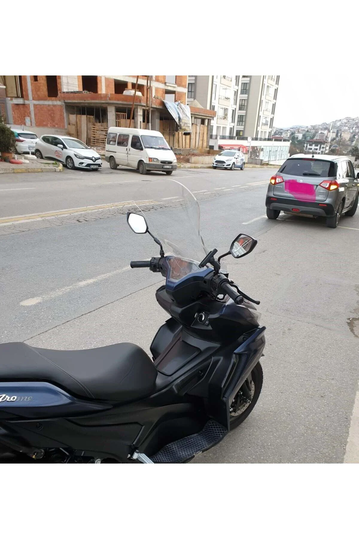 Abush Benice A-150 Ön Cam 2023-2026 Model 54cm Şeffaf Renkli Sportif Model